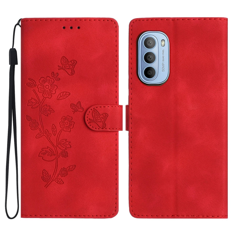 Custodia per telefono in pelle con motivo a farfalla in rilievo, For Motorola Moto G42, For Motorola Moto G62 5G, For Motorola Moto E32, For Motorola Moto G52