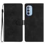 Custodia per telefono in pelle con motivo a farfalla in rilievo, For Motorola Moto G42, For Motorola Moto G62 5G, For Motorola Moto E32, For Motorola Moto G52