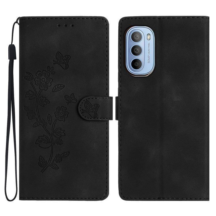 Custodia per telefono in pelle con motivo a farfalla in rilievo, For Motorola Moto G42, For Motorola Moto G62 5G, For Motorola Moto E32, For Motorola Moto G52
