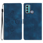 Custodia per telefono in pelle con motivo a farfalla in rilievo, For Motorola Moto G22, For Motorola Moto E20 / E30 / E40, For Motorola Moto G31 / G41, For Motorola Moto G60 / G40 Fusion