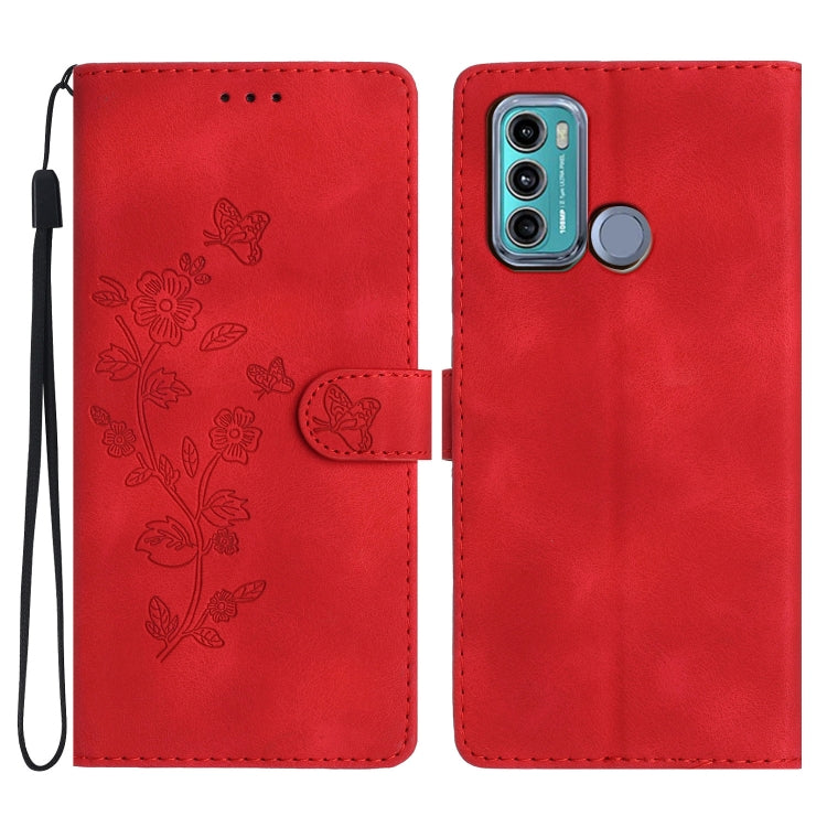 Custodia per telefono in pelle con motivo a farfalla in rilievo, For Motorola Moto G22, For Motorola Moto E20 / E30 / E40, For Motorola Moto G31 / G41, For Motorola Moto G60 / G40 Fusion