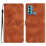 Custodia per telefono in pelle con motivo a farfalla in rilievo, For Motorola Moto G22, For Motorola Moto E20 / E30 / E40, For Motorola Moto G31 / G41, For Motorola Moto G60 / G40 Fusion