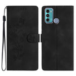 Custodia per telefono in pelle con motivo a farfalla in rilievo, For Motorola Moto G22, For Motorola Moto E20 / E30 / E40, For Motorola Moto G31 / G41, For Motorola Moto G60 / G40 Fusion