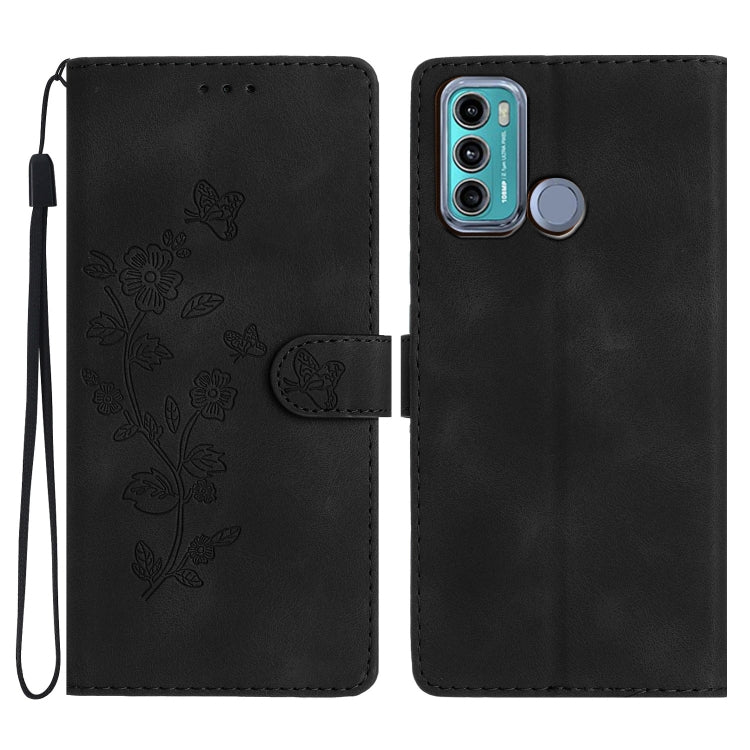 Custodia per telefono in pelle con motivo a farfalla in rilievo, For Motorola Moto G22, For Motorola Moto E20 / E30 / E40, For Motorola Moto G31 / G41, For Motorola Moto G60 / G40 Fusion