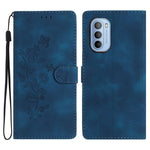 Custodia per telefono in pelle con motivo a farfalla in rilievo, For Motorola Moto G42, For Motorola Moto G62 5G, For Motorola Moto E32, For Motorola Moto G52