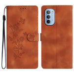 Custodia per telefono in pelle con motivo a farfalla in rilievo, For Motorola Moto G42, For Motorola Moto G62 5G, For Motorola Moto E32, For Motorola Moto G52