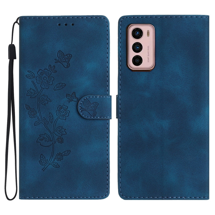 Custodia per telefono in pelle con motivo a farfalla in rilievo, For Motorola Moto G42, For Motorola Moto G62 5G, For Motorola Moto E32, For Motorola Moto G52