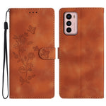 Custodia per telefono in pelle con motivo a farfalla in rilievo, For Motorola Moto G42, For Motorola Moto G62 5G, For Motorola Moto E32, For Motorola Moto G52
