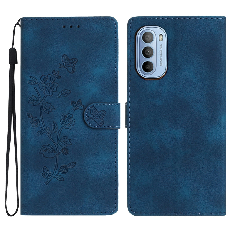Custodia per telefono in pelle con motivo a farfalla in rilievo, For Motorola Moto G22, For Motorola Moto E20 / E30 / E40, For Motorola Moto G31 / G41, For Motorola Moto G60 / G40 Fusion