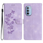 Custodia per telefono in pelle con motivo a farfalla in rilievo, For Motorola Moto G22, For Motorola Moto E20 / E30 / E40, For Motorola Moto G31 / G41, For Motorola Moto G60 / G40 Fusion