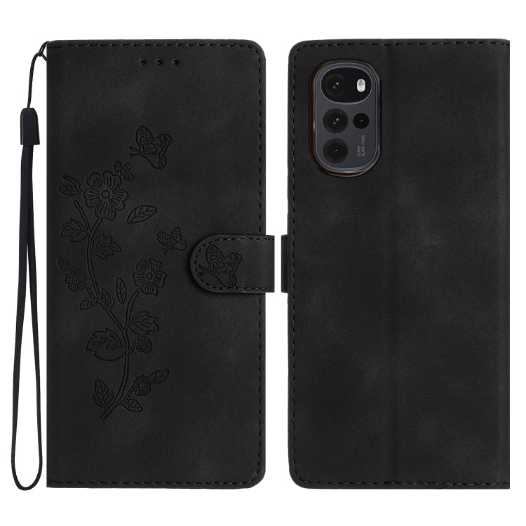 Custodia per telefono in pelle con motivo a farfalla in rilievo, For Motorola Moto G22, For Motorola Moto E20 / E30 / E40, For Motorola Moto G31 / G41, For Motorola Moto G60 / G40 Fusion
