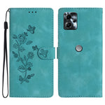 Custodia per telefono in pelle con motivo a farfalla in rilievo, For Motorola Moto G13, For Motorola Moto E13, For Motorola Moto G73, For Motorola Moto E22