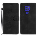 Custodia per telefono in pelle con motivo a farfalla in rilievo, For Motorola Moto G10 / G20 / G30, For Motorola Moto G50, For Motorola Moto G9 / G9 Play / E7 Plus, For Motorola Moto E 2020