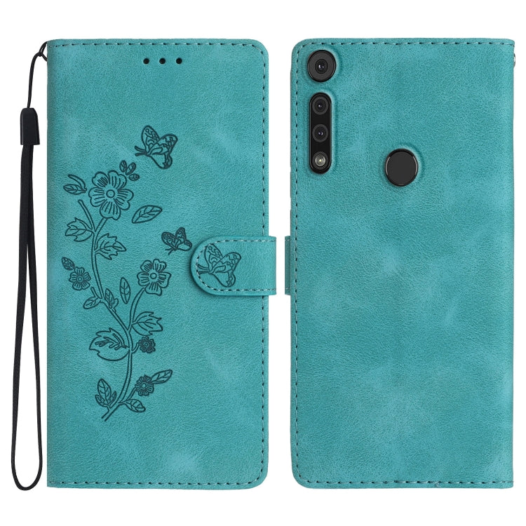Custodia per telefono in pelle con motivo a farfalla in rilievo, For Motorola Edge+ 2020, For Motorola Moto E6 Play, For Motorola Moto G8 Play, For Motorola One Action