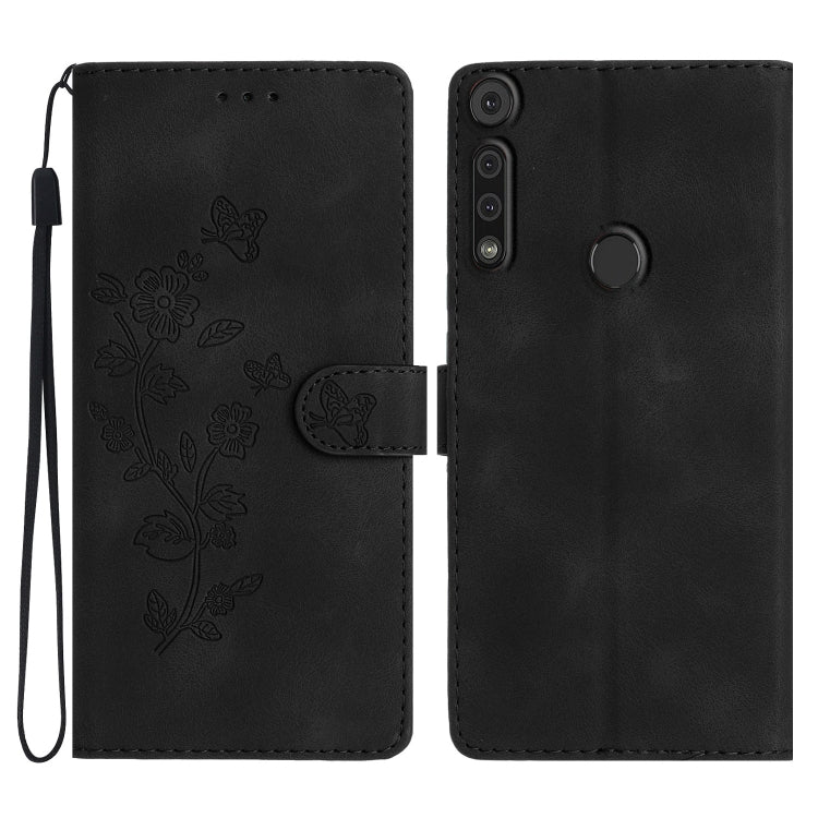 Custodia per telefono in pelle con motivo a farfalla in rilievo, For Motorola Edge+ 2020, For Motorola Moto E6 Play, For Motorola Moto G8 Play, For Motorola One Action