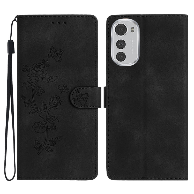 Custodia per telefono in pelle con motivo a farfalla in rilievo, For Motorola Moto G42, For Motorola Moto G62 5G, For Motorola Moto E32, For Motorola Moto G52