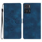 Custodia per telefono in pelle con motivo a farfalla in rilievo, For Motorola Moto G13, For Motorola Moto E13, For Motorola Moto G73, For Motorola Moto E22