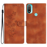 Custodia per telefono in pelle con motivo a farfalla in rilievo, For Motorola Moto G22, For Motorola Moto E20 / E30 / E40, For Motorola Moto G31 / G41, For Motorola Moto G60 / G40 Fusion