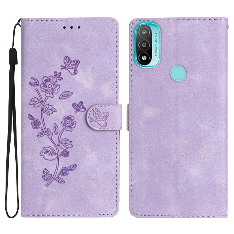 Custodia per telefono in pelle con motivo a farfalla in rilievo, For Motorola Moto G22, For Motorola Moto E20 / E30 / E40, For Motorola Moto G31 / G41, For Motorola Moto G60 / G40 Fusion