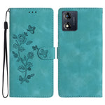 Custodia per telefono in pelle con motivo a farfalla in rilievo, For Motorola Moto G13, For Motorola Moto E13, For Motorola Moto G73, For Motorola Moto E22