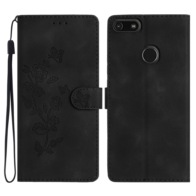 Custodia per telefono in pelle con motivo a farfalla in rilievo, For Motorola Edge+ 2020, For Motorola Moto E6 Play, For Motorola Moto G8 Play, For Motorola One Action