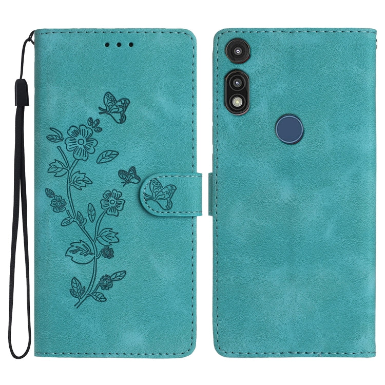 Custodia per telefono in pelle con motivo a farfalla in rilievo, For Motorola Moto G10 / G20 / G30, For Motorola Moto G50, For Motorola Moto G9 / G9 Play / E7 Plus, For Motorola Moto E 2020