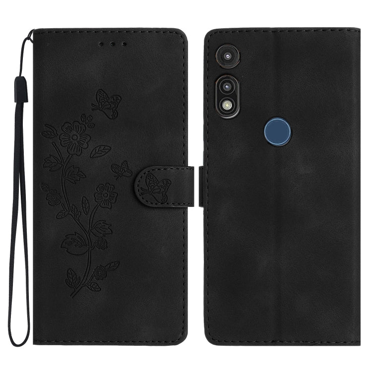 Custodia per telefono in pelle con motivo a farfalla in rilievo, For Motorola Moto G10 / G20 / G30, For Motorola Moto G50, For Motorola Moto G9 / G9 Play / E7 Plus, For Motorola Moto E 2020