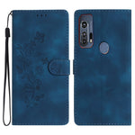Custodia per telefono in pelle con motivo a farfalla in rilievo, For Motorola Edge+ 2020, For Motorola Moto E6 Play, For Motorola Moto G8 Play, For Motorola One Action