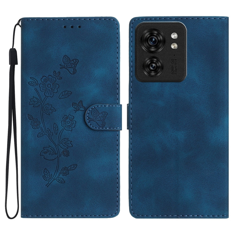 Custodia per telefono in pelle con motivo a farfalla in rilievo, For Motorola Moto G84 5G, For Motorola Moto G54 5G, For Motorola Moto G14 4G, For Motorola Edge 40