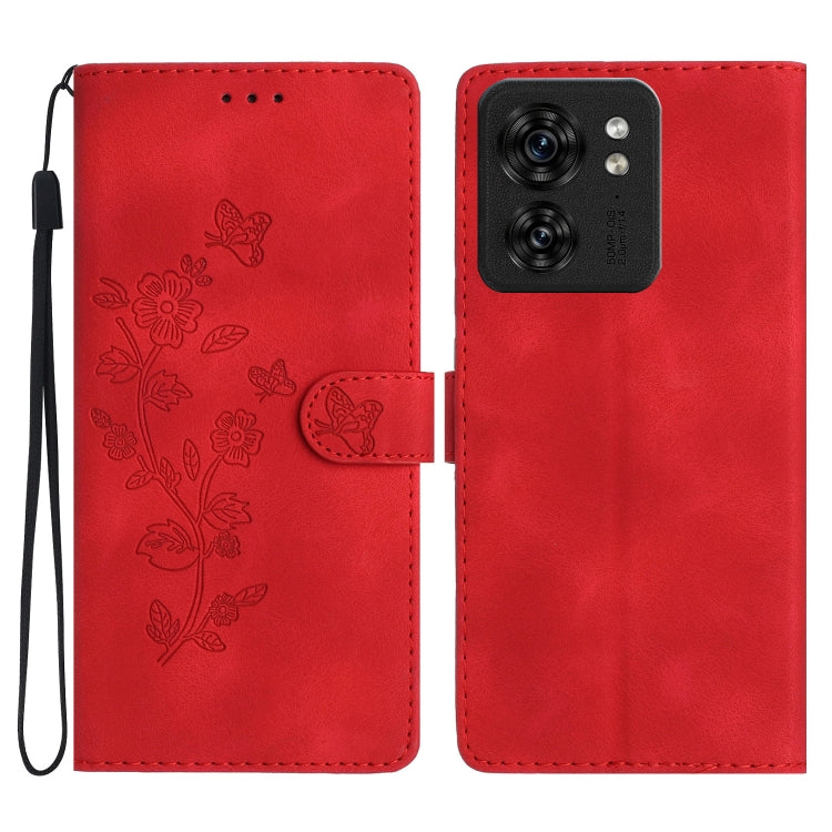 Custodia per telefono in pelle con motivo a farfalla in rilievo, For Motorola Moto G84 5G, For Motorola Moto G54 5G, For Motorola Moto G14 4G, For Motorola Edge 40