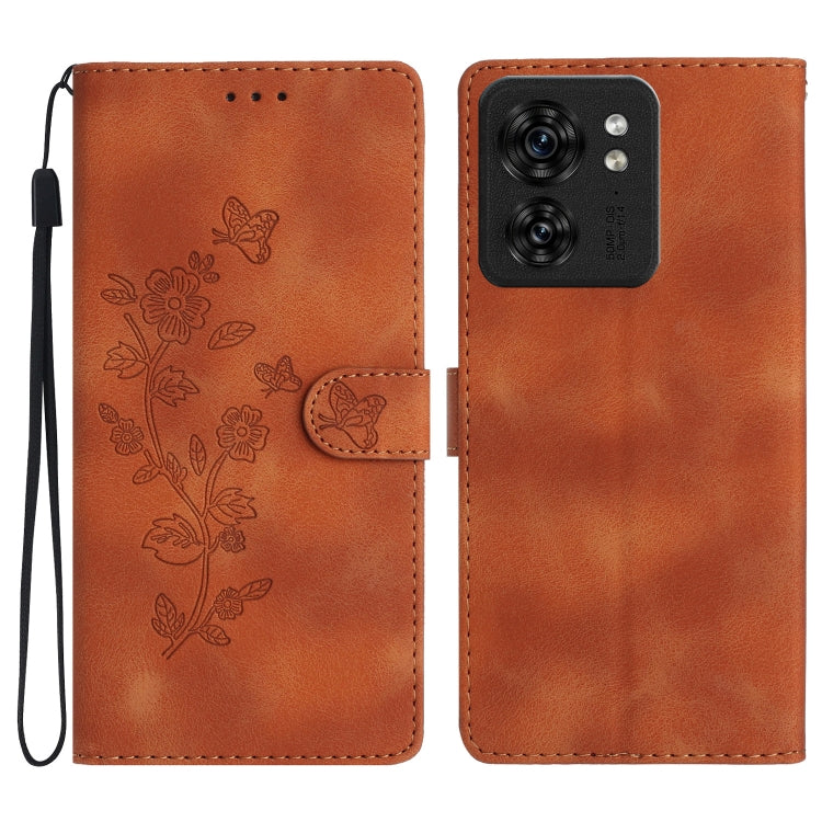 Custodia per telefono in pelle con motivo a farfalla in rilievo, For Motorola Moto G84 5G, For Motorola Moto G54 5G, For Motorola Moto G14 4G, For Motorola Edge 40