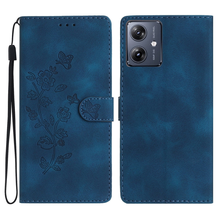 Custodia per telefono in pelle con motivo a farfalla in rilievo, For Motorola Moto G84 5G, For Motorola Moto G54 5G, For Motorola Moto G14 4G, For Motorola Edge 40