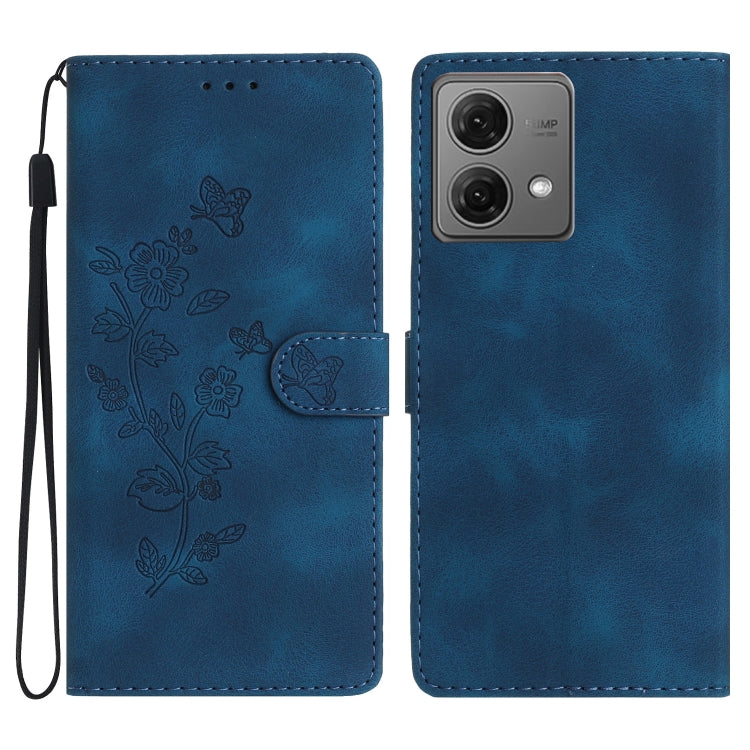 Custodia per telefono in pelle con motivo a farfalla in rilievo, For Motorola Moto G84 5G, For Motorola Moto G54 5G, For Motorola Moto G14 4G, For Motorola Edge 40