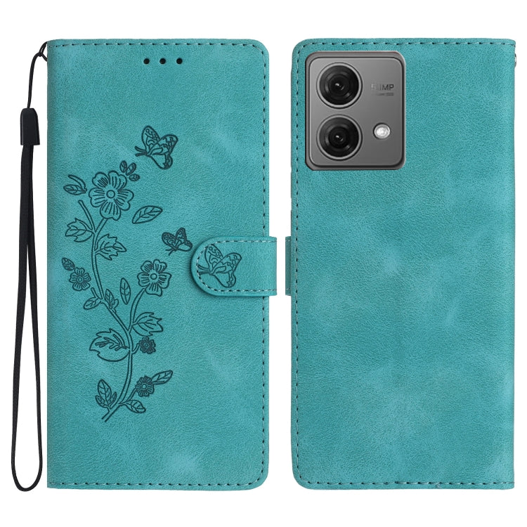 Custodia per telefono in pelle con motivo a farfalla in rilievo, For Motorola Moto G84 5G, For Motorola Moto G54 5G, For Motorola Moto G14 4G, For Motorola Edge 40