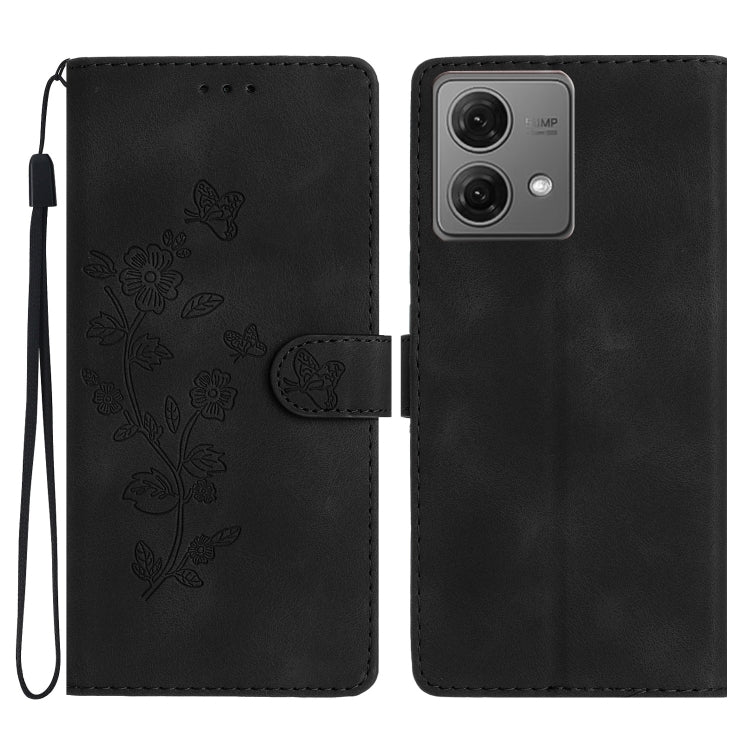 Custodia per telefono in pelle con motivo a farfalla in rilievo, For Motorola Moto G84 5G, For Motorola Moto G54 5G, For Motorola Moto G14 4G, For Motorola Edge 40