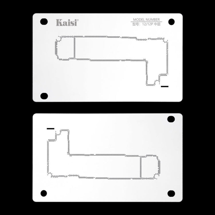 Casey 18 in 1 Silicone Strato Intermedio Tin Planting Bag Piattaforma Rebalding per iPhone X-14 Pro Max, Kaisi 18 in 1