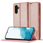 LC.IMEEKE Custodia per telefono in pelle opaca ultrasottile con forte magnetismo, For Samsung Galaxy A24 4G