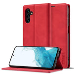 LC.IMEEKE Custodia per telefono in pelle opaca ultrasottile con forte magnetismo, For Samsung Galaxy A24 4G