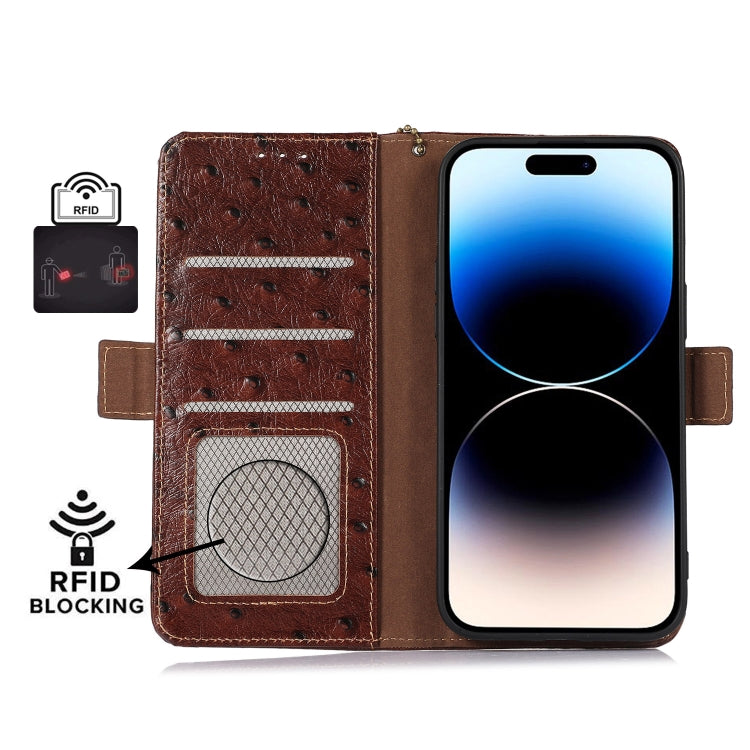 Custodia portafoglio in vera pelle per OnePlus Nord 3 Ace 2V