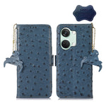 Custodia portafoglio in vera pelle per OnePlus Nord 3 Ace 2V