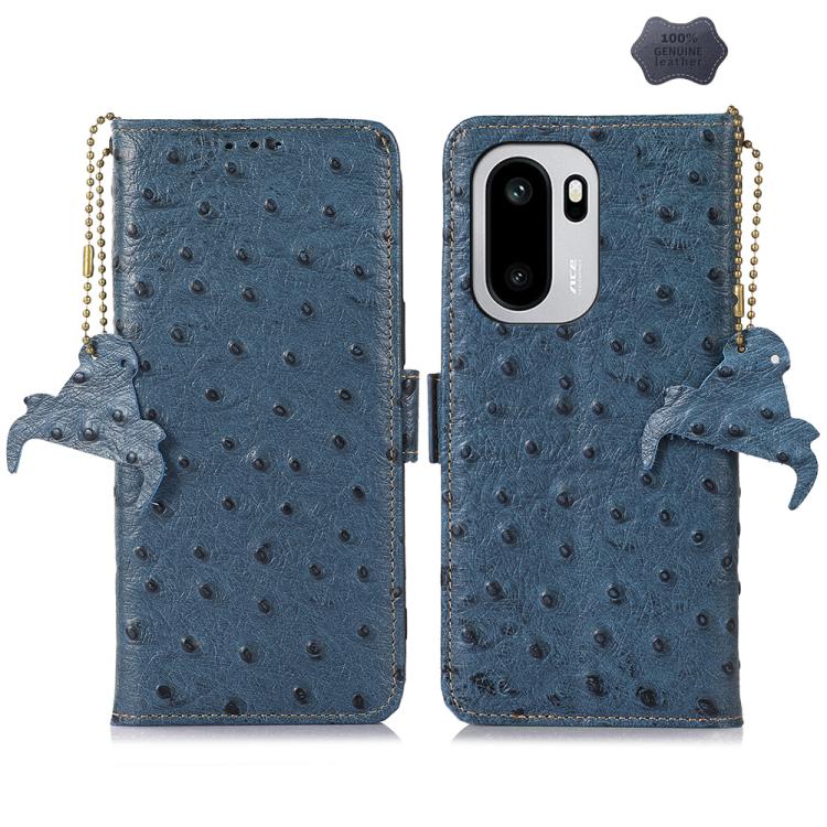 Custodia portafoglio in vera pelle per OnePlus Ace 6 Ultra