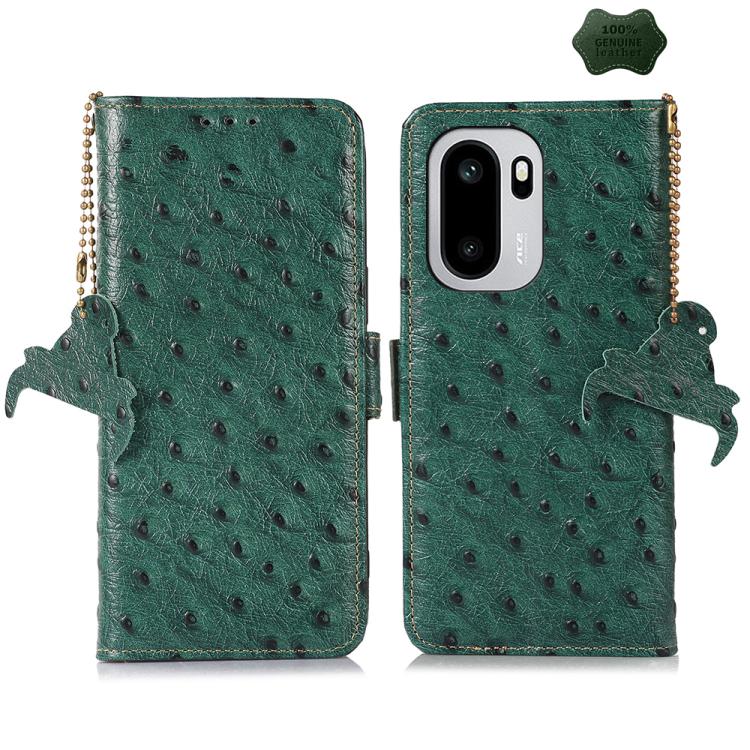 Custodia portafoglio in vera pelle per OnePlus Ace 6 Ultra
