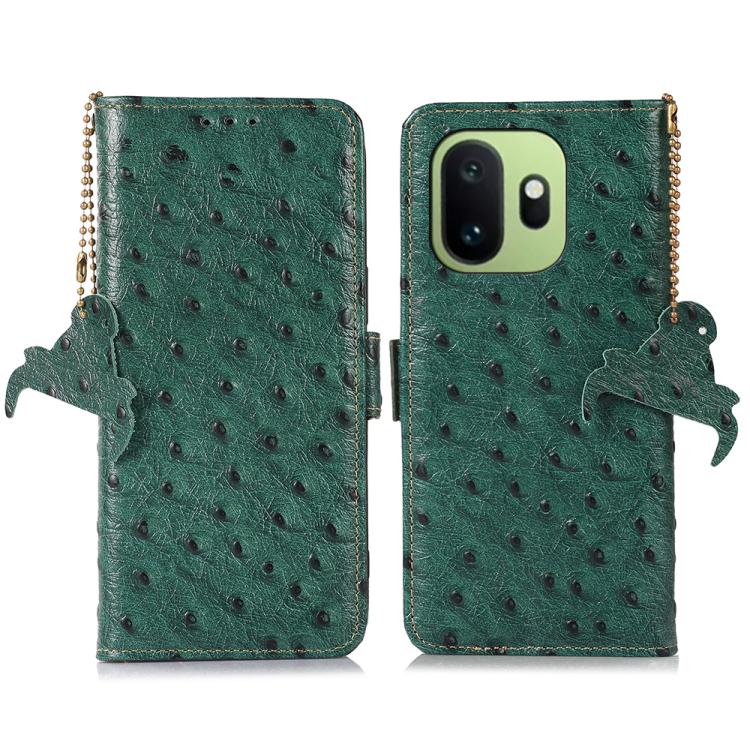 Custodia portafoglio in vera pelle per OnePlus Ace 6 Ultra
