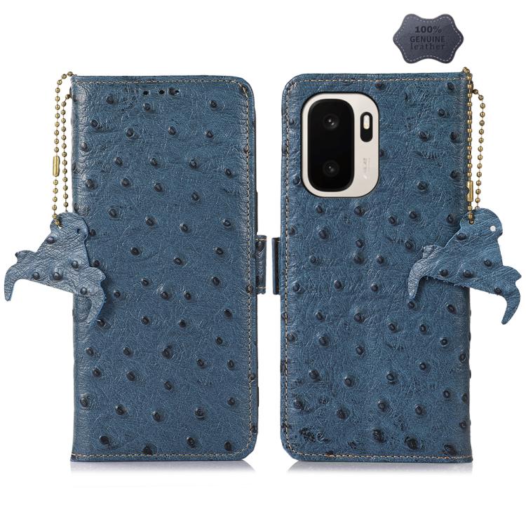 Custodia portafoglio in vera pelle per OnePlus Ace 6 Ultra