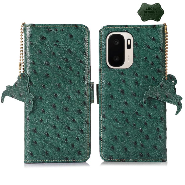 Custodia portafoglio in vera pelle per OnePlus Ace 6 Ultra
