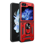 Armatura magnetica staffa TPU + custodia per telefono PC, For Samsung Galaxy Z Flip5