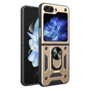 Armatura magnetica staffa TPU + custodia per telefono PC, For Samsung Galaxy Z Flip5