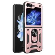 Armatura magnetica staffa TPU + custodia per telefono PC, For Samsung Galaxy Z Flip5