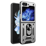 Custodia TPU con staffa magnetica per Samsung Galaxy Z Flip7