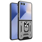 Custodia TPU con staffa magnetica per Samsung Galaxy Z Flip7